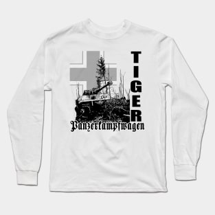 tiger tank Panzerkampfwagen Long Sleeve T-Shirt